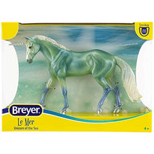 Load image into Gallery viewer, Breyer Horses Freedom Series Le Mer Unicorn | Horse Toy | 9.75" x 7" | 1:12 Scale | Model #62060 , Blue
