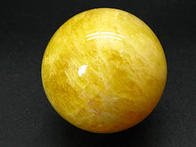 Load image into Gallery viewer, Incredible Agni Golden Yellow Danburite Sphere Ball from Tanzania - 2.5" - 348 Grams
