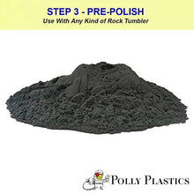 Load image into Gallery viewer, Polly Plastics Rock Tumbler Tumbling Media Grit Kit &amp; Plastic Filler Pellets
