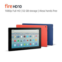 Load image into Gallery viewer, Fire HD 10 Tablet with Alexa Hands-Free, 10.1" 1080p Full HD Display, 32 GB, Black (Previous Generation - 7th)
