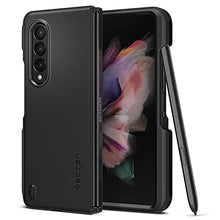 Load image into Gallery viewer, Spigen Thin Fit P Designed for Galaxy Z Fold 3 5G Case (2021) - Black

