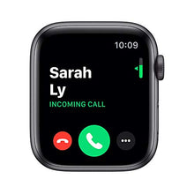 Load image into Gallery viewer, Apple Watch Series 5 (GPS, 44mm) - Space Gray Aluminum Case with Black Sport Band
