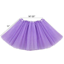 Load image into Gallery viewer, Koogel 6 PCS Tutu for Toddler Girls, 3-Layer Multicolor Tutu Skirts Ballet Tutu Dress Up Tutu Kids Party Tutu for Dress Up The Game Birthday Party Halloween Costume
