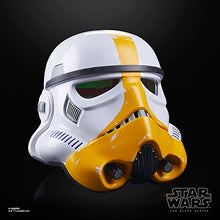 Load image into Gallery viewer, STAR WARS The Black Series The Mandalorian Artillery Stormtrooper Premium Electronic Helmet, Roleplay Collectible, Ages 14 and Up
