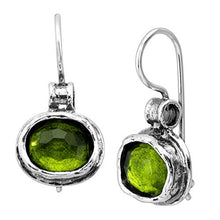 Load image into Gallery viewer, Silpada 'Daintree' Natural Green Quartz Drop Earrings in Sterling Silver
