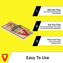 Load image into Gallery viewer, Victor Metal Pedal Mouse Trap - M154 Wood Mouse Trap
