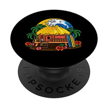 Load image into Gallery viewer, Surfboard Surf Surfer Surfboarder Beach Bar Wave PopSockets Swappable PopGrip
