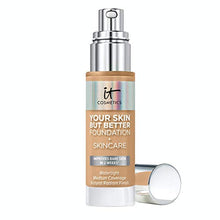Load image into Gallery viewer, IT Cosmetics Your Skin But Better Foundation + Skincare, Medium Neutral 31 - Hydrating Coverage - Minimizes Pores &amp; Imperfections, Natural Radiant Finish - With Hyaluronic Acid - 1.0 fl oz
