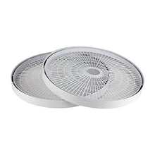 Load image into Gallery viewer, NESCO LT-2SG Snackmaster 13.5" Add-a-Tray for NESCO Food Dehydrators, White, 2 Count
