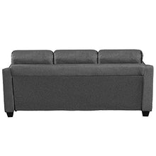 Load image into Gallery viewer, Harper &amp; Bright Designs 3 Pieces Living Room Sets, Couch Set for Living Room with Sofa Loveseat and Armchair (Nail Trim - Grey)
