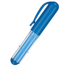 Load image into Gallery viewer, Chalk Fabric Marker Sewing Tools, Tailors Liner Pen Creates Consistent Erasable Lines with Dosing Wheel Technology, Suitable for Cotton, Knit, Leather Etc (Blue)

