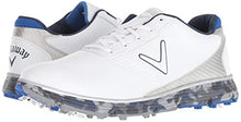 Load image into Gallery viewer, Callaway Men's Balboa TRX Golf Shoe, White/Blue, 12 M US
