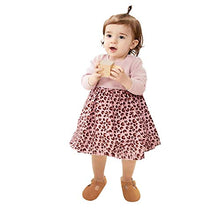 Load image into Gallery viewer, THEE BRON Infant Toddler Baby Soft Sole Leather Shoes for Girls Boys Walking Sneakers (9-12 Months-12.5cm, Brown)
