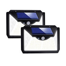 Load image into Gallery viewer, Solar Lights Outdoor, 188 LED Solar Motion Sensor Security Lights with 4 Lighting Modes and 270° Wide-Angle, IP65 Waterproof Wireless Solar Wall Light for Front Door, Garden, Garage, Pathway(2 Pack)
