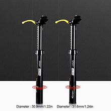 Load image into Gallery viewer, Wisvis Bike Manual Control Seat Post Aluminum Alloy Lifting Seatpost Bicycle Parts
