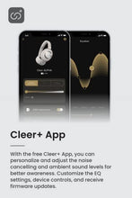 Load image into Gallery viewer, Cleer Audio, Alpha Noise Cancelling Bluetooth Headphones, Microphone, Outer Touch Controls, 35 Hr Battery Life, Stone
