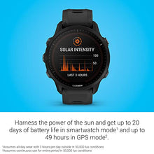 Load image into Gallery viewer, Garmin Forerunner® 955 Solar, GPS Running Smartwatch with Solar Charging Capabilities, Tailored to Triathletes, Long-Lasting Battery, Black
