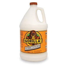 Load image into Gallery viewer, Gorilla Wood Glue, 1 Gallon Bottle, Natural Wood Color, (Pack of 1)
