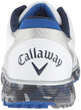 Load image into Gallery viewer, Callaway Men's Balboa TRX Golf Shoe, White/Blue, 12 M US

