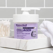 Load image into Gallery viewer, NatureWell Collagen + Retinol Bundle, Collagen Intense Moisturizer (10 Oz) + Retinol Advanced Moisturizer (16 Oz), Non-Greasy, Ultimate Hydration, For Face &amp; Body
