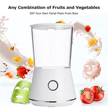 Load image into Gallery viewer, Face Mask Maker Mini Natural Mask Machine DIY Skin Food Sheet Mask Facial Treatment SPA Skin Care Product with Mask Molds &amp; 16 Collagen Pills (White)
