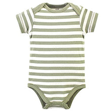 Load image into Gallery viewer, Touched by Nature Unisex Baby Organic Cotton Bodysuits, Moose 5-Pack, 0-3 Months
