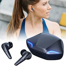 Load image into Gallery viewer, Rape flower Earbuds Headset Earphone,Wireless Earbuds Bluetooth Headset, in-Ear Headset and Breathing Light Charging Box, Noise-reducing Water-Proof Gaming Headset for Sports and Running (Black)

