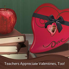 Load image into Gallery viewer, DOVE Extra Large Valentine's Assorted Chocolate Candy Heart Gift Box 14.9-Ounce 40-Piece Tin
