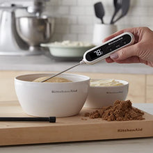 Load image into Gallery viewer, KitchenAid KQ905 Rapid Response Digital Kitchen and Food Thermometer, TEMPERATURE RANGE: -4F to 482F/-20C to 250C, Black
