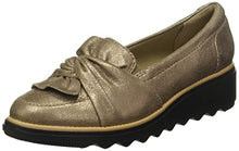 Load image into Gallery viewer, Clarks Women's Sharon Dasher Shoe, Pewter Suede, 9.5 W US
