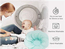 Load image into Gallery viewer, Baby Bath Cushion Sink Bather, Soft Quick Drying Bathtub Mat for Infant Bathing Tub Seat Support,Machine Washable,6-Petal Flower
