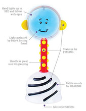 Load image into Gallery viewer, SmartNoggin NogginStik Developmental Light-Up Rattle - Encourage Developmental Milestones from Infant - 12 months
