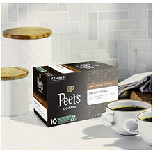 Load image into Gallery viewer, Peet's Coffee, French Roast - Dark Roast Coffee - 10 K-Cup Pods for Keurig Brewers (1 Box of 10 K-Cup Pods)
