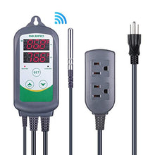 Load image into Gallery viewer, Inkbird WiFi ITC-308 Digital Temperature Controller Thermostat Remote Monitoring and INK-HM20W 10'' x 20.75'' Seeding Heat Mat Bundle
