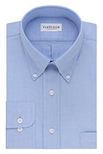 Load image into Gallery viewer, Van Heusen Men's Long Sleeve Oxford Dress Shirt, Blue, X-Large
