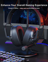Load image into Gallery viewer, SENZER SG500 Surround Sound Pro Gaming Headset with Noise Cancelling Microphone - Detachable Memory Foam Ear Pads - Portable Foldable Headphones for PC, PS4, PS5, Xbox One, Switch
