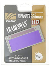 Load image into Gallery viewer, ArcOne T240-10 Tradesman Horizontal Auto-Darkening Filter for Welding Helmets, 2 x 4.25 x 0.2"
