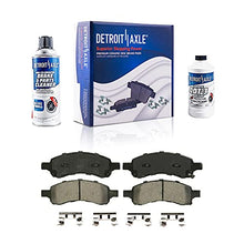 Load image into Gallery viewer, Detroit Axle - Front Rear Ceramic Brake Pads Replacement for 2007-2016 Buick Enclave Chevy Traverse GMC Acadia Saturn Outlook - 6pc Set
