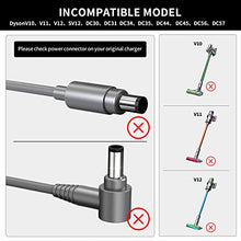 Load image into Gallery viewer, Charger for Dyson V6 V7 V8 DC58 DC59 DC61 DC62 SV04 SV05 SV06 ord Free-Handhelds Stick Vacuum Power Supply Cord Charger, Model# 205720-02, Output: 26.10V - 780mA
