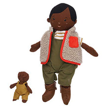 Load image into Gallery viewer, Manhattan Toy Playdate Friends Ellis Machine Washable and Dryer Safe 14 Inch Doll with Mini Bunny Stuffed Animal
