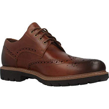 Load image into Gallery viewer, Clarks Men's Batcombe Wing Brogues, Brown (Dark Tanlea), 10
