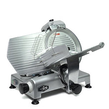 Load image into Gallery viewer, KWS MS-12NS Premium Commercial 420w Electric Meat Slicer 12-Inch Stainless Steel Blade, Frozen Meat/Cheese/Food Slicer Low Noises Commercial and Home Use

