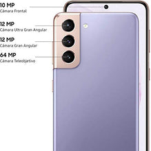 Load image into Gallery viewer, Samsung Galaxy S21 5G | Factory Unlocked Android Cell Phone | International Version 5G Smartphone | Pro-Grade Camera, 8K Video, 64MP High Res | 128GB, (SM-G991B/DS) (Phantom Violet)
