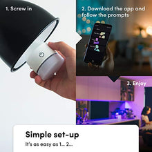 Load image into Gallery viewer, LIFX Clean, A19 1100 lumens, Full Color with Antibacterial HEV, Wi-Fi Smart LED Light Bulb, No Bridge Required, Works with Alexa, Hey Google, HomeKit and Siri.
