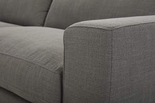 Load image into Gallery viewer, Amazon Brand - Stone &amp; Beam Westview Extra-Deep Down-Filled Sofa Couch, 89"W, Smoke
