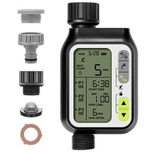 Load image into Gallery viewer, VIVOSUN 2 Way Garden Hose Splitter with Automatic Water Timer
