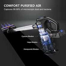Load image into Gallery viewer, MOOSOO Cordless Vacuum 4 in 1 Powerful Suction Stick Handheld Vacuum Cleaner for Home Hard Floor Carpet Car Pet - XL-618A, Lightweight
