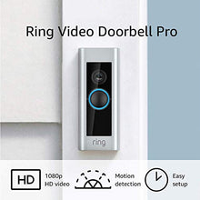 Load image into Gallery viewer, Certified Refurbished Ring Video Doorbell Pro, with HD Video, Motion Activated Alerts, Easy Installation (existing doorbell wiring required)
