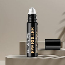Load image into Gallery viewer, Hyaluronic Acid &amp; Caffeine Eye Roller Serum for Men with Vitamin C – Made in USA – Depuffing Eye Roller Ball for Dark Circles &amp; Puffiness – Mens Day &amp; Night Anti-Aging Under Eye Serum Roller – 10ml
