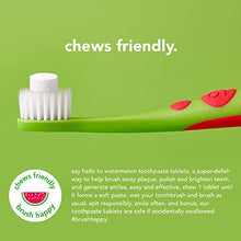 Load image into Gallery viewer, hello Kids Watermelon Eco-Friendly, Travel Toothpaste Tablets, Natural Watermelon Flavor, Fluoride Free, Plastic-Free, Reusable Metal Containers, Vegan, SLS &amp; Gluten Free, 120 Tablets, 2 Pack
